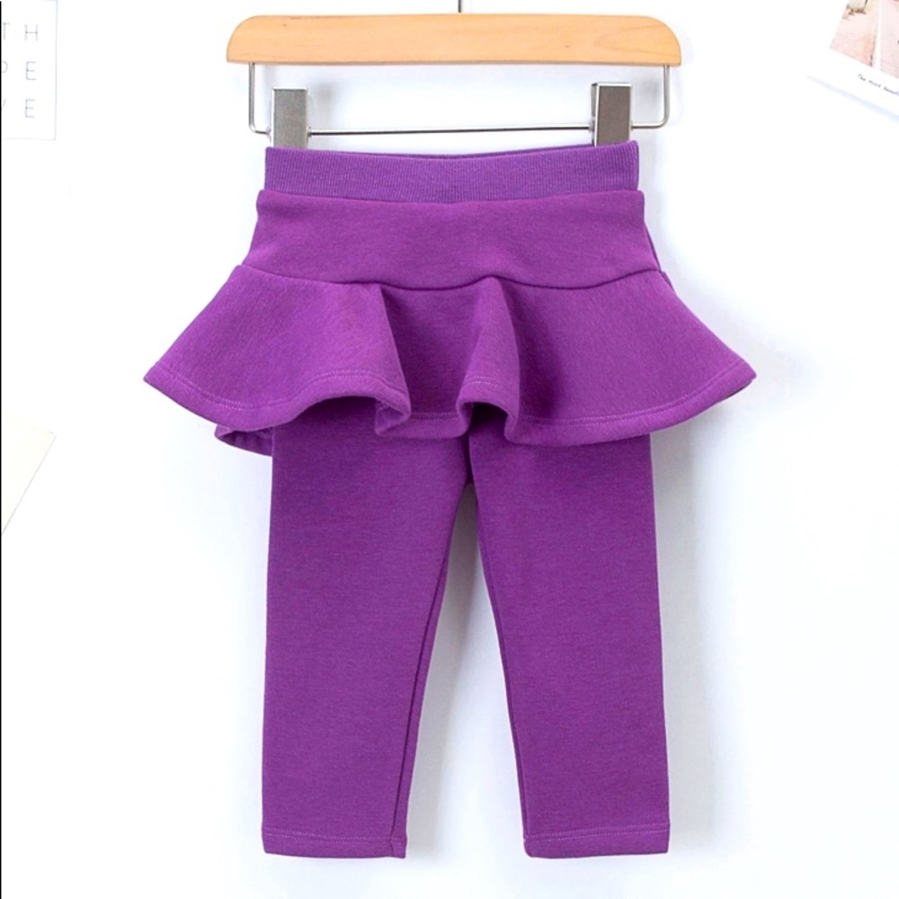 Alex + Nova Sabrina Plush Fleece Lined Skirt Leggings new with tags
